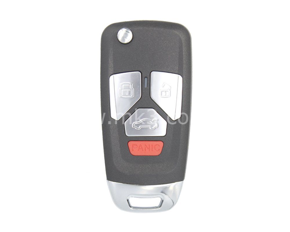 Xhorse Kablosuz Sustalı Kumanda Audi Tipi 3+1 Buton XNAU02EN
