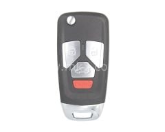Xhorse Kablosuz Sustalı Kumanda Audi Tipi 3+1 Buton XNAU02EN