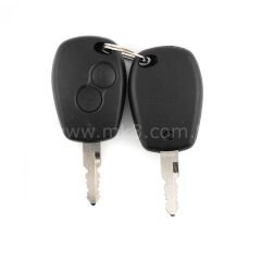 Renault Clio Dacia Logan Sandero Kontak Kilidi 2 x Plastik Anahtar Uzaktan Kumandalı 4 Pin - 6001546809 / 806013230R
