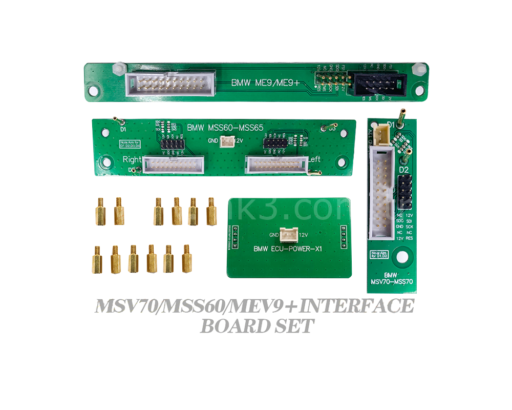Yanhua ACDP BMW MSV70/MEV9+ DME Adaptörleri (ECU Klon Lisansı Gerektirir)