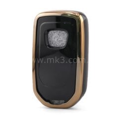 NANO Yüksek Kalite Kumanda Kılıfı Honda 4 Buton Siyah Renk -HD-A11J4B