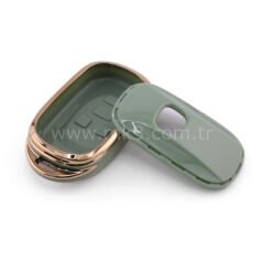 NANO Yüksek Kalite Kumanda Kılıfı Honda 3 Buton Yaşıl Renk -HD-G11J3B