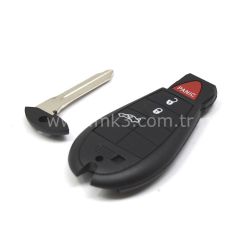 Fobik Modern Kumanda Kabı 4 Buton Sedan Trunk Buton Tipi