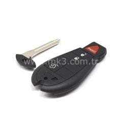 Fobik Modern Kumanda Kabı 4 Buton SUV Trunk Buton Tipi