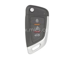 Xhorse VVDI Key Tool Kablolu Sustalı Kumanda BMW Tipi 3 Buton XKKF02EN