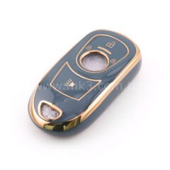 NANO Yüksek Kalite Kumanda Kılıfı Buick 4 Buton Gri Renk -BK-A11J4B