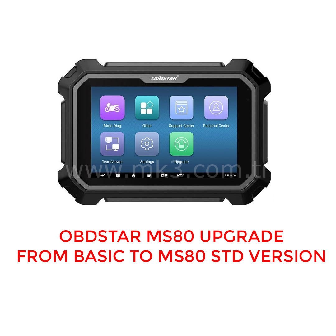 OBDStar MS80 STD versiyona yükselteme
