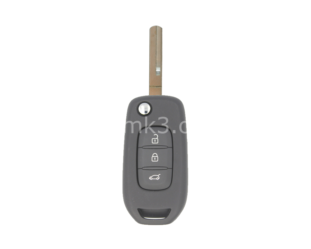 Renault Dacia Duster Sandero Sembol Twingo Sustalı Kumanda 3 Buton 433 Mhz AES PCF7961 Transponder