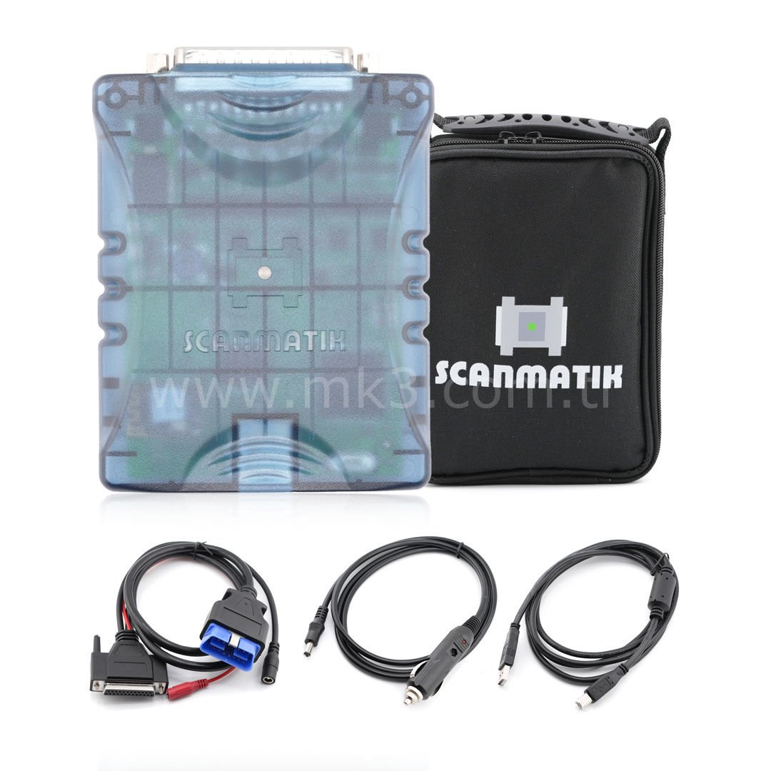 Orijinal Scanmatik 2 PRO Tarayıcı + Aux kablosu