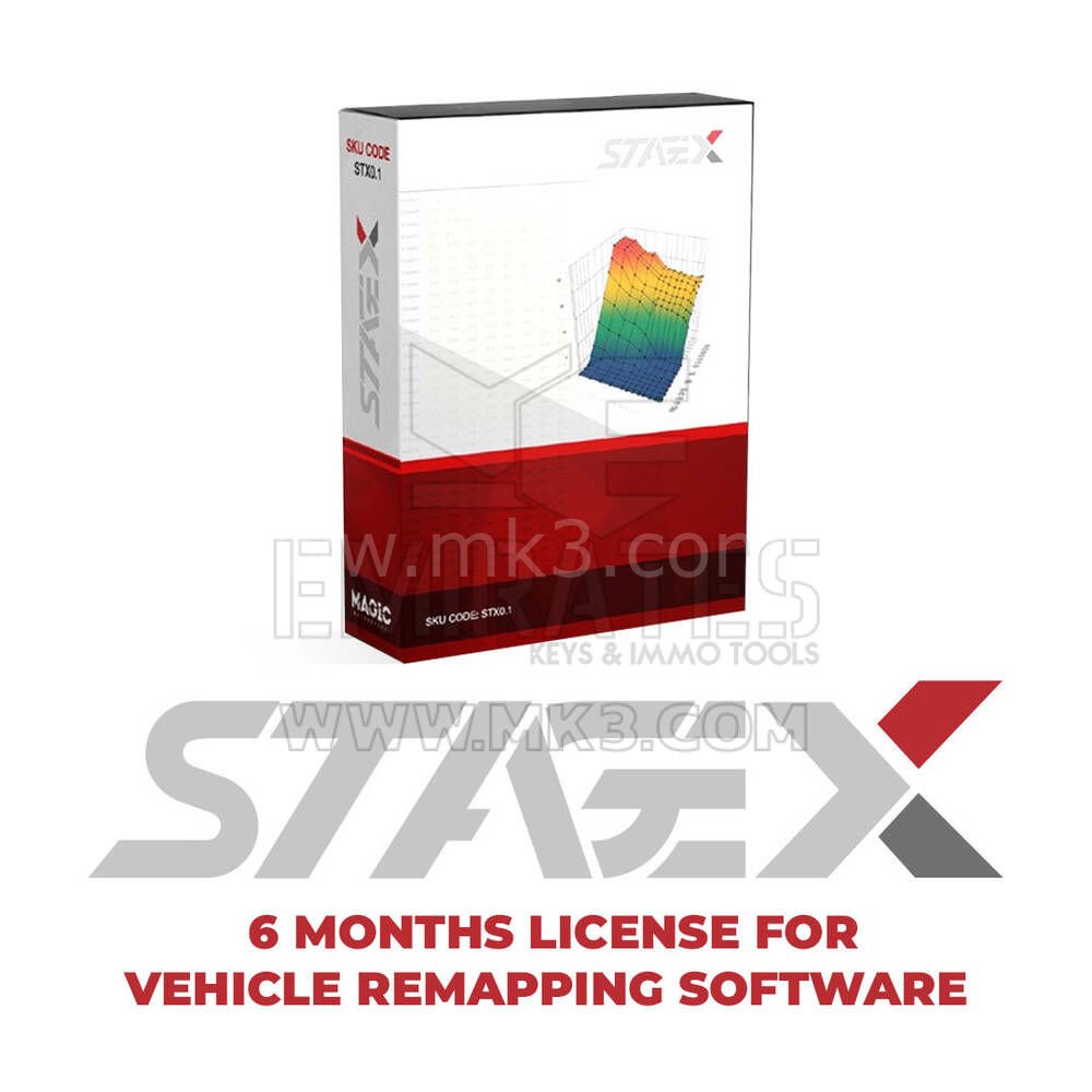 Magic - StageX PLUS Araç Yeniden Haritalama Yazılımı için 6 aylık Lisans