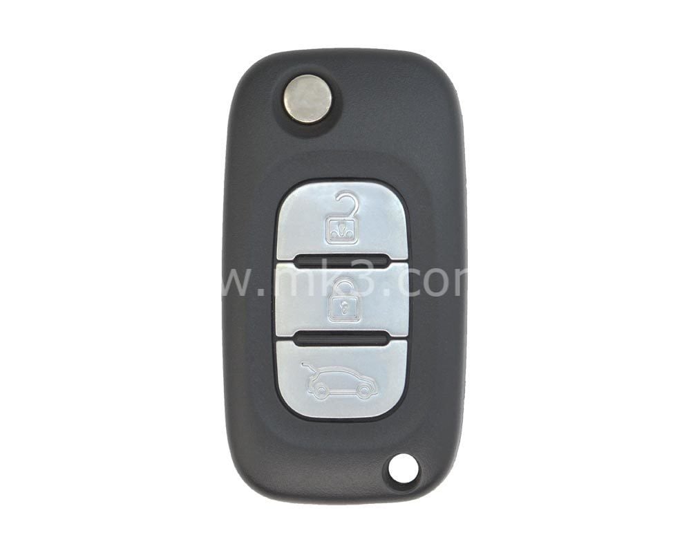 Renault Fluence Megane 3 Sustalı Kumanda 3 Buton 433MHz PCF7961 Transponder