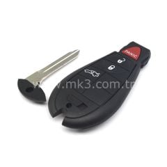 Jeep Dodge Chrysler Fobik Kumanda 3+1 Buton Sedan Trunk Buton Tipi 433MHz