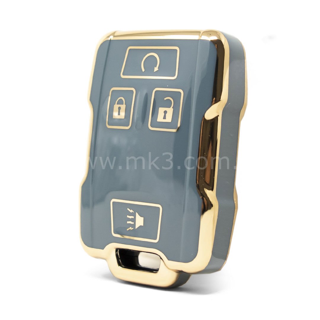 NANO Yüksek Kalite Kumanda Kılıfı GMC 4 Buton Gri Renk GMC-B11J