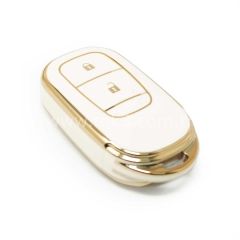 NANO Yüksek Kalite Kumanda Kılıfı Honda 2 Buton Beyaz Renk G11J2