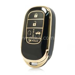 NANO Yüksek Kalite Kumanda Kılıfı Honda 5 Buton Siyah Renk G11J5