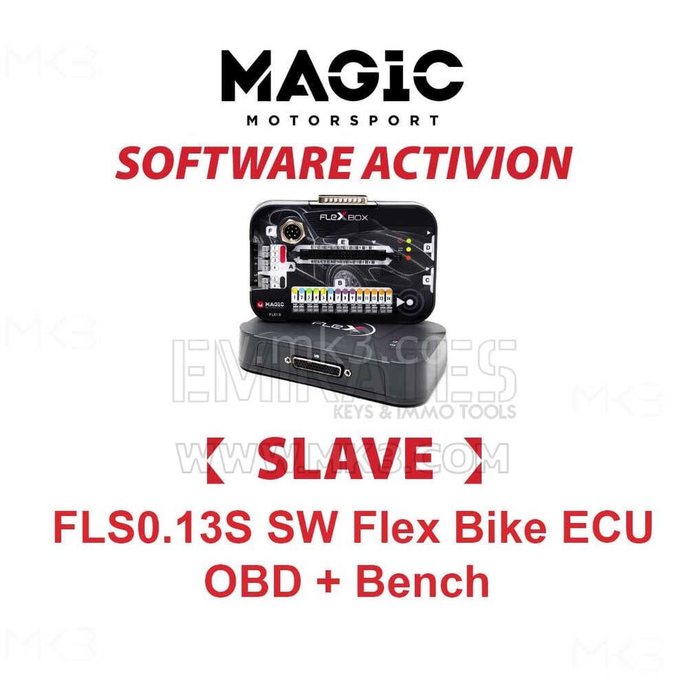 MAGIC FLS0.13S SW Flex Bisiklet ECU OBD + Bench Slave Yazılım Yetkilendirme Aktivasyonu
