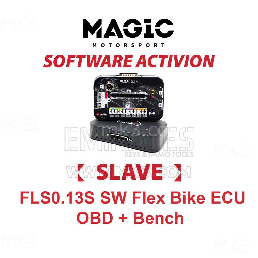 MAGIC FLS0.13S SW Flex Bisiklet ECU OBD + Bench Slave Yazılım Yetkilendirme Aktivasyonu