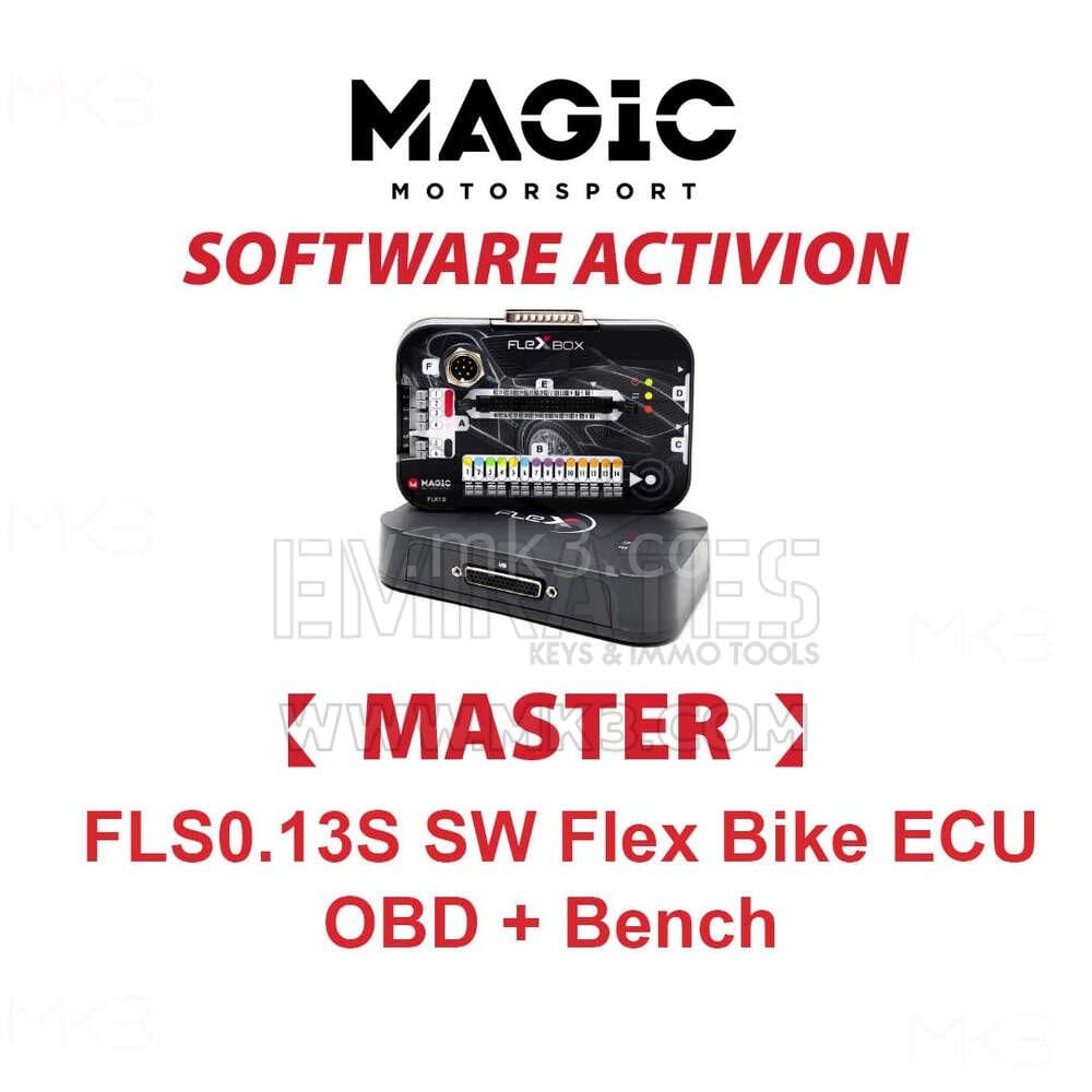 MAGIC FLS0.13M SW Flex Bisiklet ECU OBD + Bench Master Yazılım Yetkilendirme Aktivasyonu