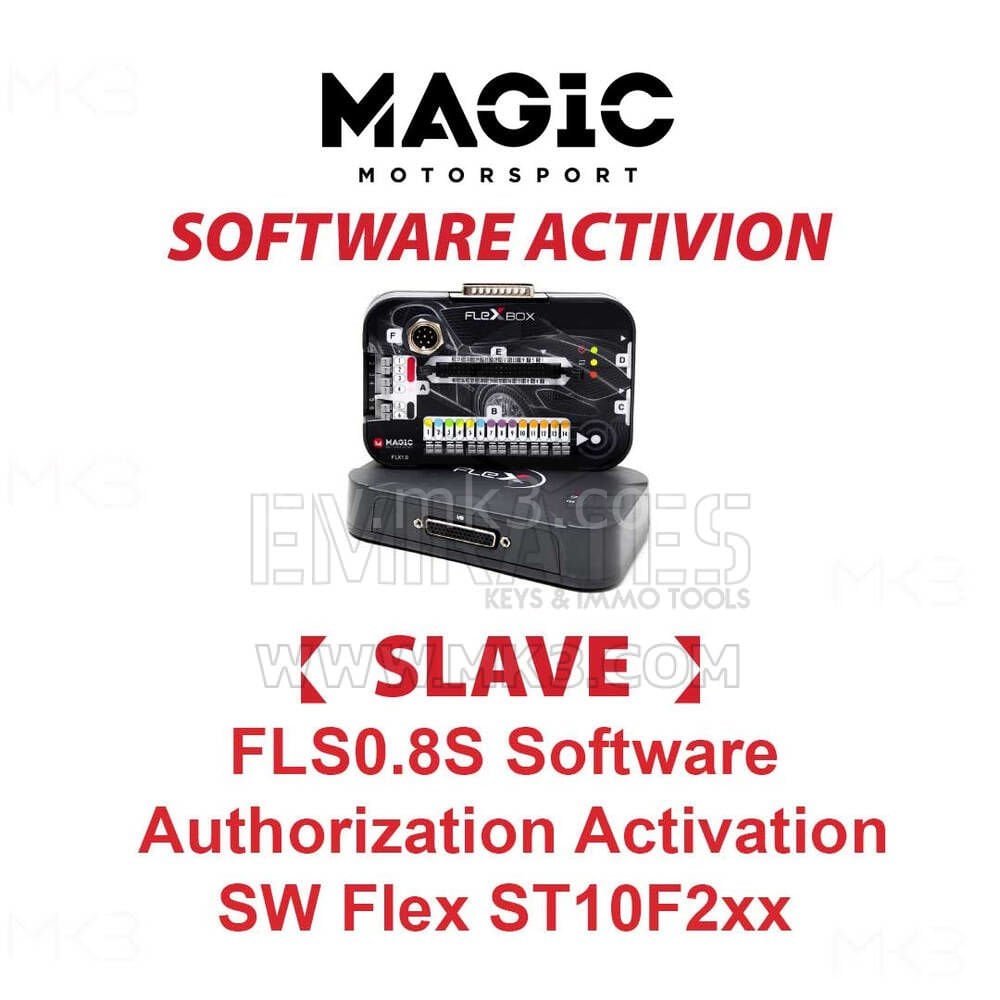 MAGIC FLS0.8S Yazılım Yetkilendirme Etkinleştirme SW Flex ST10F2xx Slave