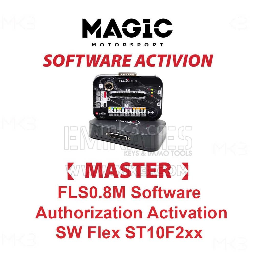 MAGIC FLS0.8M Yazılım Yetkilendirme Etkinleştirme SW Flex ST10F2xx Master