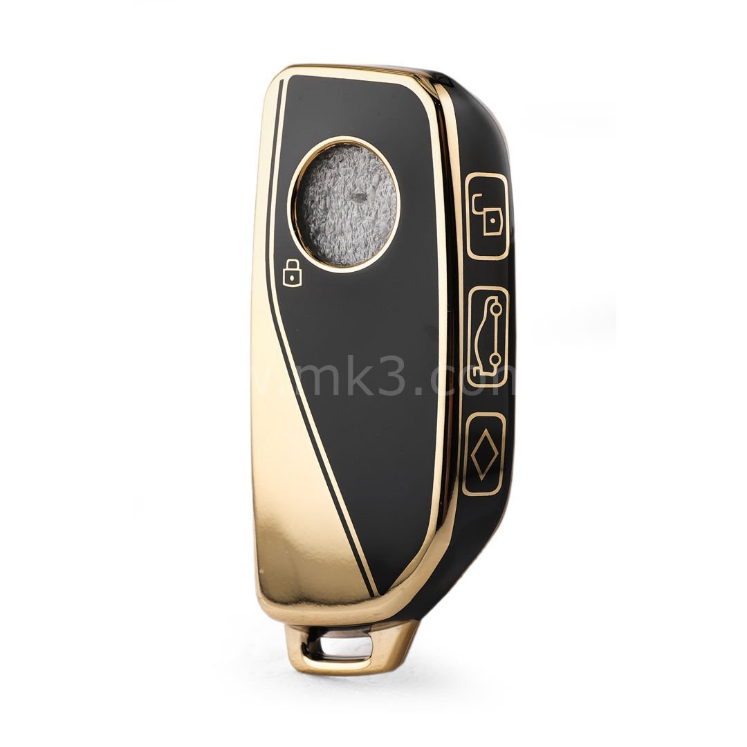 NANO Yüksek Kalite Kumanda Kılıfı BMW 4 Buton Siyah Renk BMW-E11J