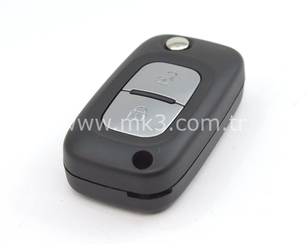 Nissan Micra Note Navara Qashqai Sustalı Kumanda 2 Buton 433MHz PCF7946