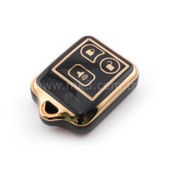 NANO Yüksek Kalite Kumanda Kılıfı Ford 3 Buton Siyah Renk -Ford-M11J3