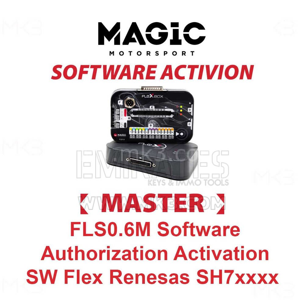 MAGIC FLS0.6M Yazılım Yetkilendirme Etkinleştirme Yazılımı Flex Renesas SH7xxxx Master