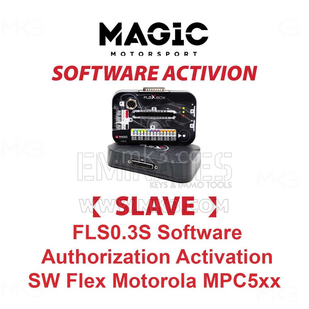 MAGIC FLS0.3S Yazılım Yetkilendirme Etkinleştirme SW Flex Motorola MPC5xx Slave