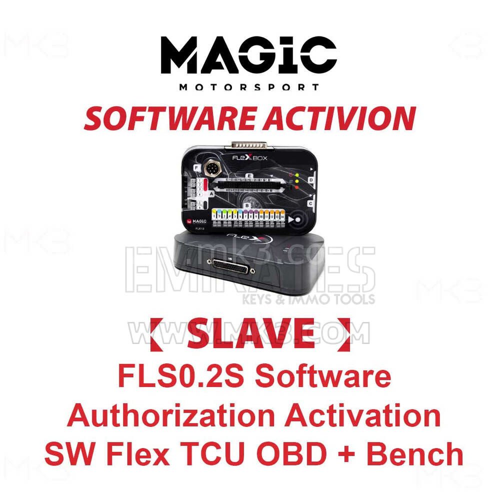 MAGIC FLS0.2S Yazılım Yetkilendirme Aktivasyonu SW Flex TCU OBD + Bench Slave