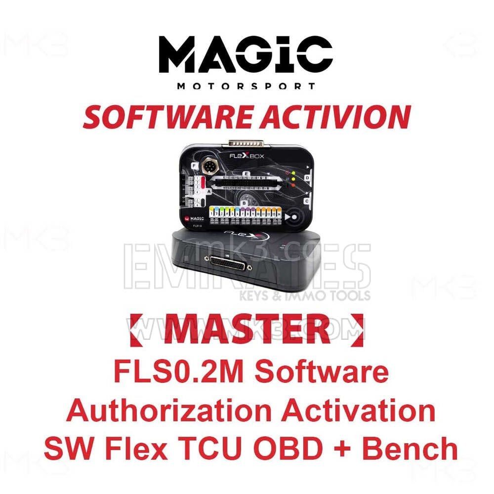 MAGIC FLS0.2M Yazılım Yetkilendirme Etkinleştirme SW Flex TCU OBD + Bench Master