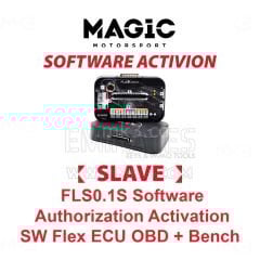 MAGIC FLS0.1S Yazılım Yetkilendirme Etkinleştirme SW Flex ECU (arabalar, kamyonetler, bisikletler) OBD + Bench Slave