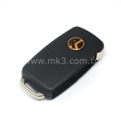 Xhorse Kablolu Sustalı Kumanda 3 Buton VW Tipi XKB506EN