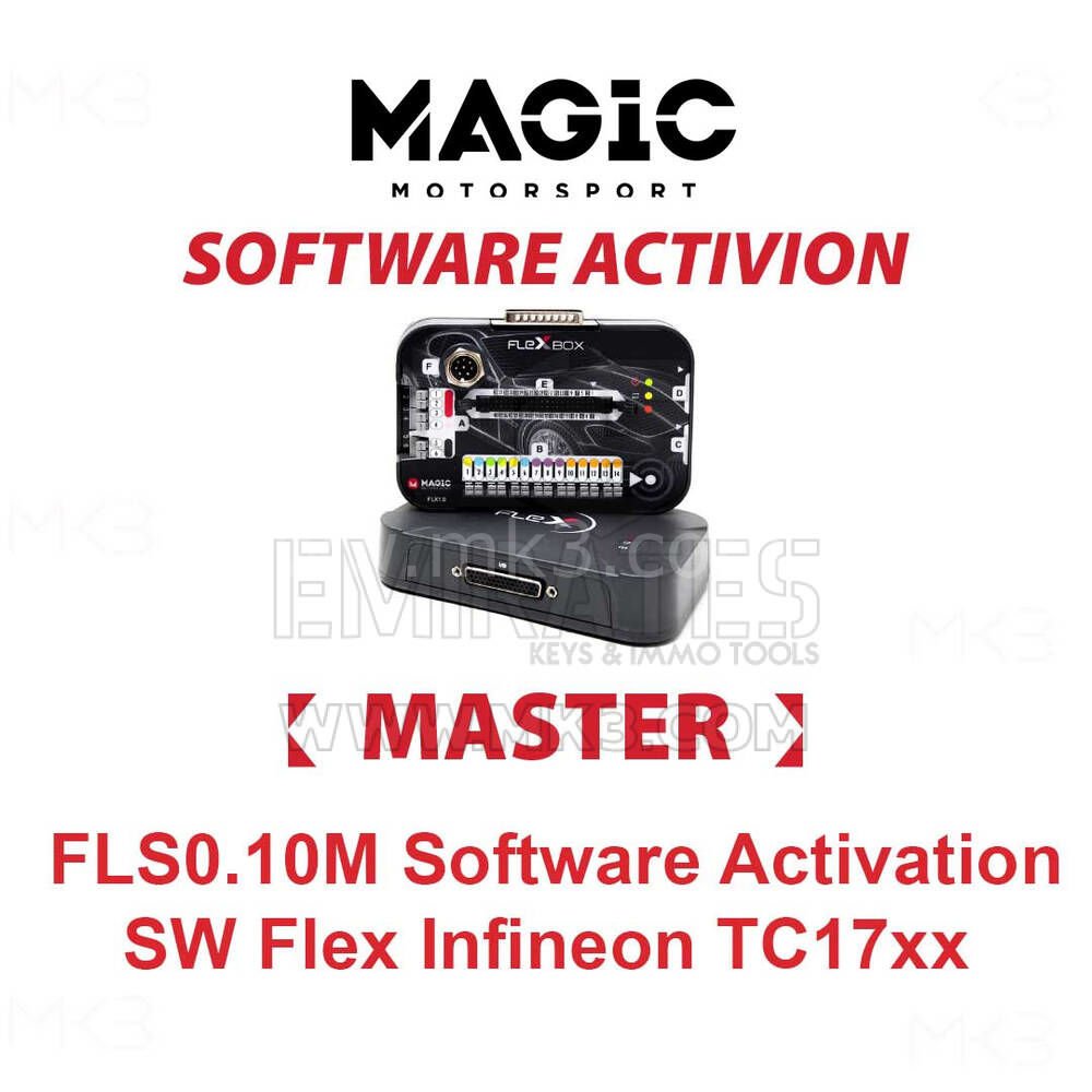 MAGIC FLS0.10M Yazılım Yetkilendirme Etkinleştirme SW Flex Infineon TC17xx Master