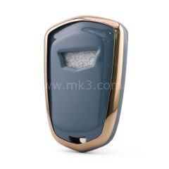 NANO Yüksek Kalite Kumanda Kılıfı Cadillac 6 Buton Gri Renk -CDLC-A11J6