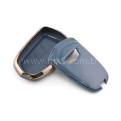 NANO Yüksek Kalite Kumanda Kılıfı Cadillac 6 Buton Gri Renk -CDLC-A11J6