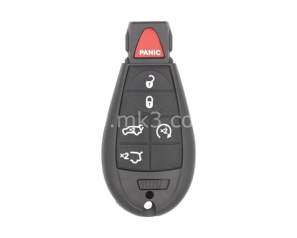 Jeep Dodge Chrysler Fobik Kumanda 5+1 Buton 433MHz PCF7941