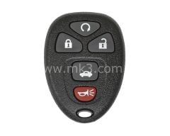 Chevrolet GMC 2008 Kumanda Kabı 4 + 1 Buton Pil Yataksız