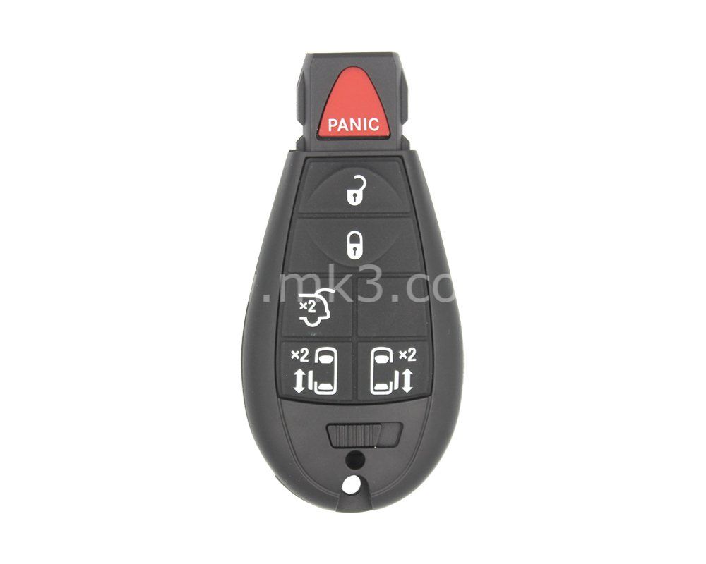 Jeep Dodge Chrysler Fobik Kumanda 5+1 Buton 433MHz PCF7941