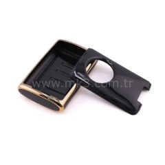 NANO Yüksek Kalite Kumanda Kılıfı Cadillac 5 Buton Siyah  Renk -CDLC-C11J5A