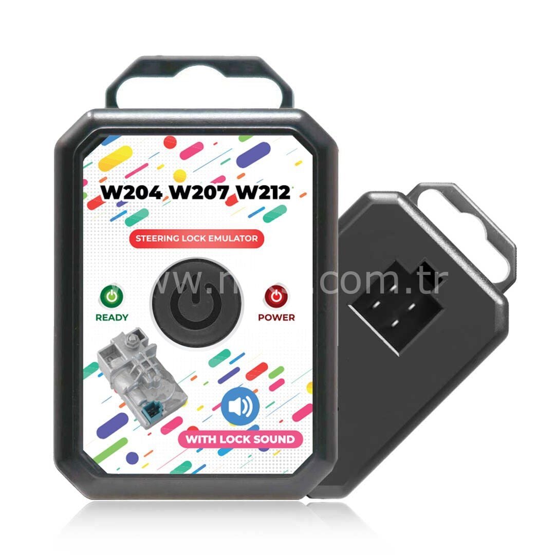 Mercedes Benz ESL ELV Direksiyon Kilidi Emulatörü W204 W207 W212 Modeller İçin Tek Soketli Yeni Tasarım- MK3