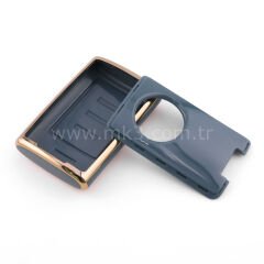 NANO Yüksek Kalite Kumanda Kılıfı Cadillac 5 Buton Gri Renk -CDLC-C11J5A