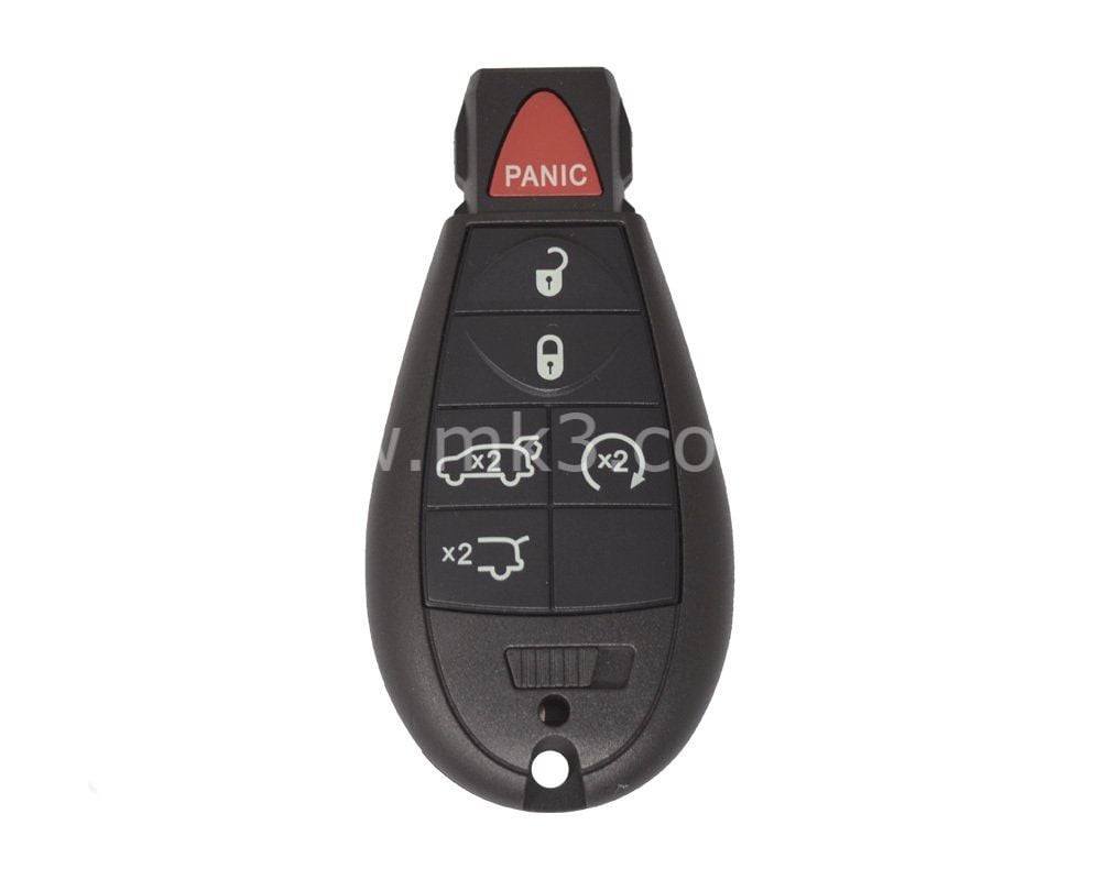Chrysler Jeep Dodge Fobik Kumanda Kabı 6 Buton 2 Trunk Buton Tipi