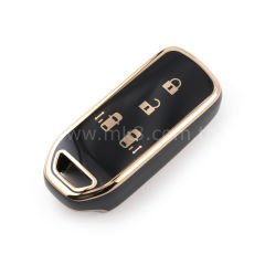 NANO Yüksek Kalite Kumanda Kılıfı Honda 4  Buton Siyah Renk HD-C11J4