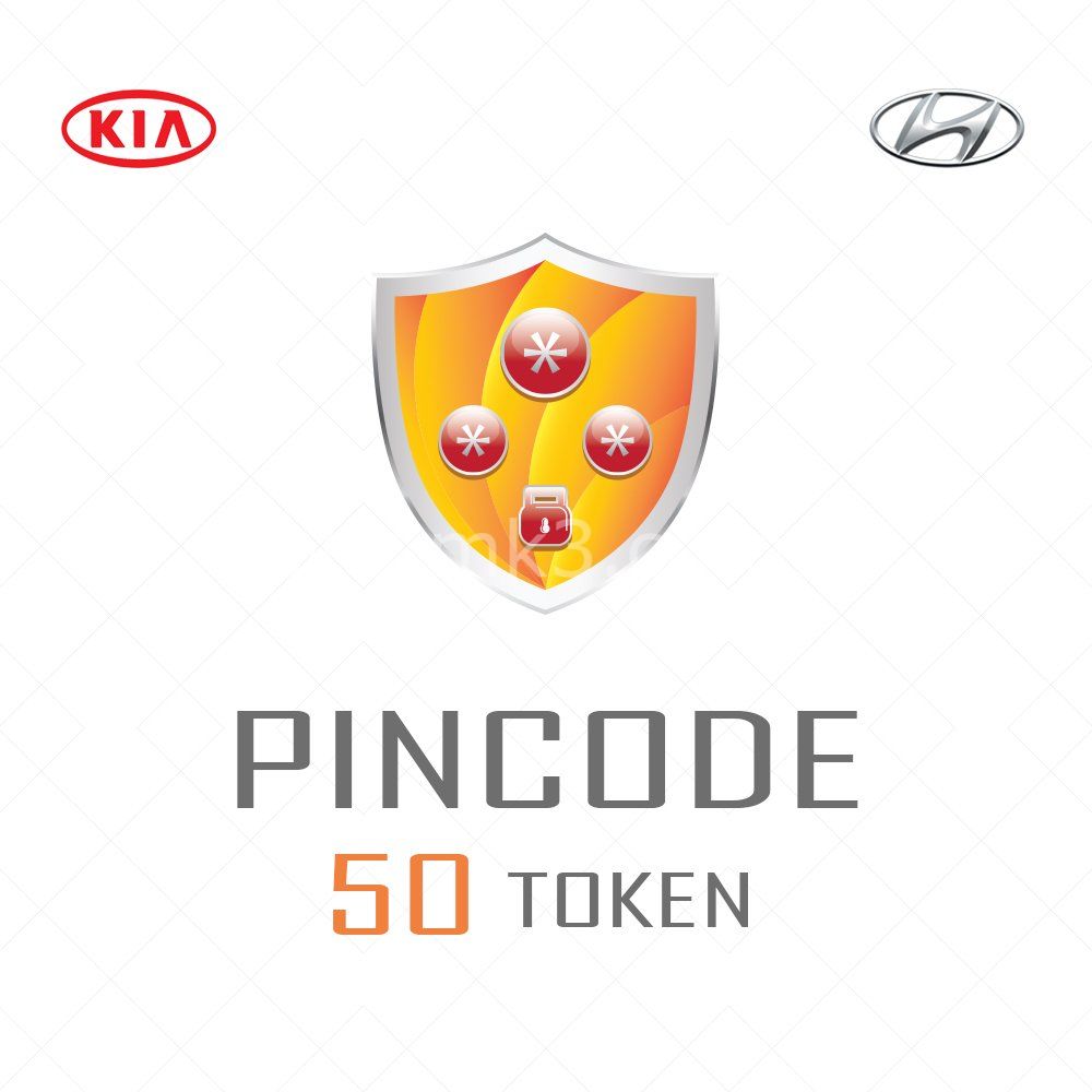 Hyundai Kia Pin kod 50 Token