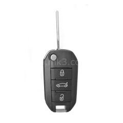 Peugeot 508 Citroen C-Elysee C4-Cactus Sustalı Kumanda 3 Buton 433 Mhz PCF7941A Transponder