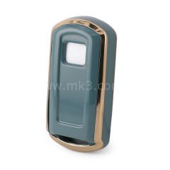 NANO Yüksek Kalite Kumanda Kılıfı Honda 2  Buton Gri  Renk HD-F11J