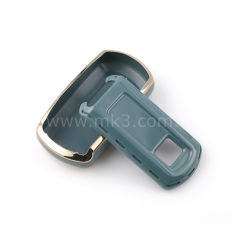 NANO Yüksek Kalite Kumanda Kılıfı Honda 2  Buton Gri  Renk HD-F11J