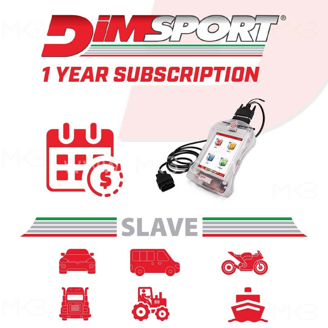 DimSport New Genius Slave 1 Yıllık Aboneliği