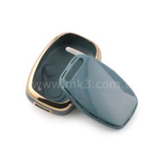 NANO Yüksek Kalite Kumanda Kılıfı Honda 2  Buton Gri  Renk HD-J11J2